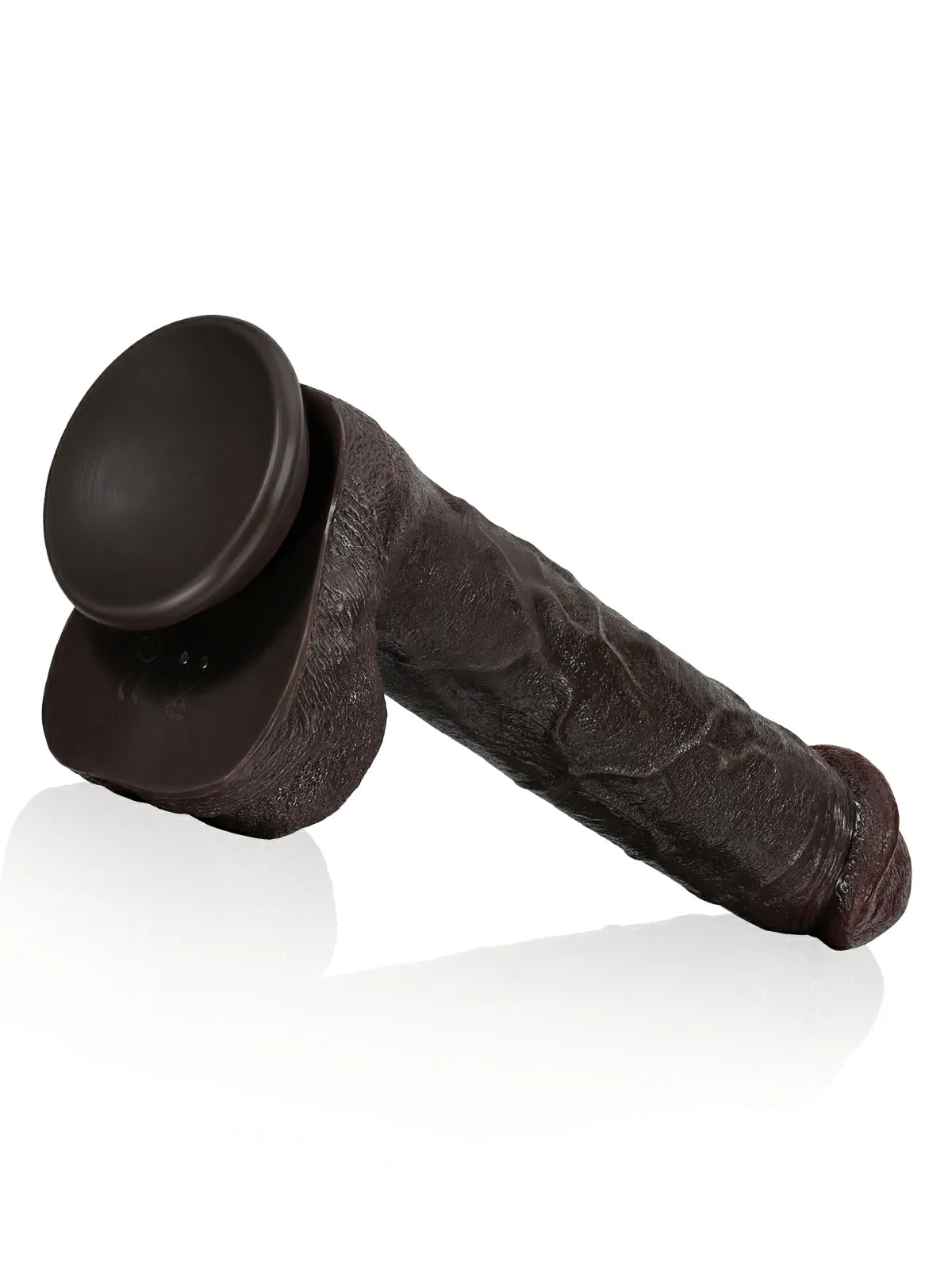 Becker - Gode Vibrant Réaliste avec 7 Modes de Poussée et 3 Vibrations - 28,7 cm
