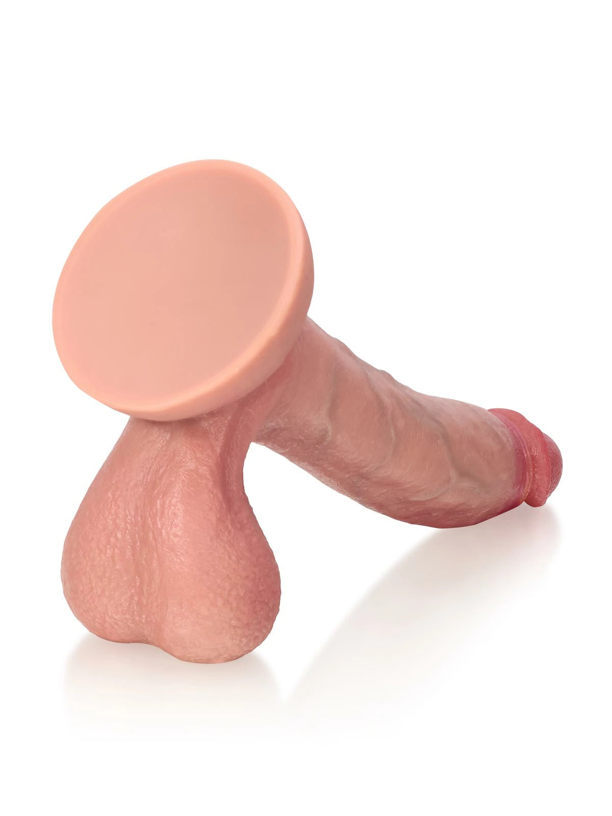 Caleb - Gode Réaliste aux Détails Sculptés avec Testicules Mobiles - 23 cm