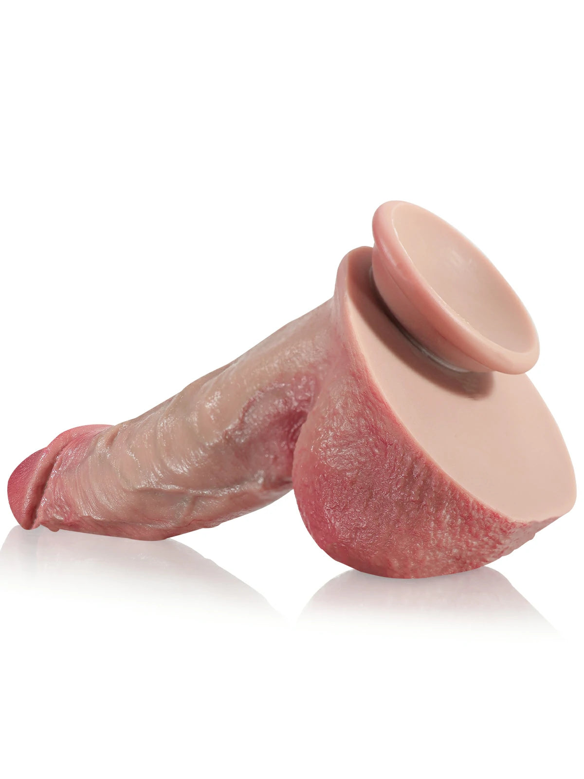 Cyril - Godemichet Réaliste Extra Large et Épais avec Peau Froncée - 28 cm