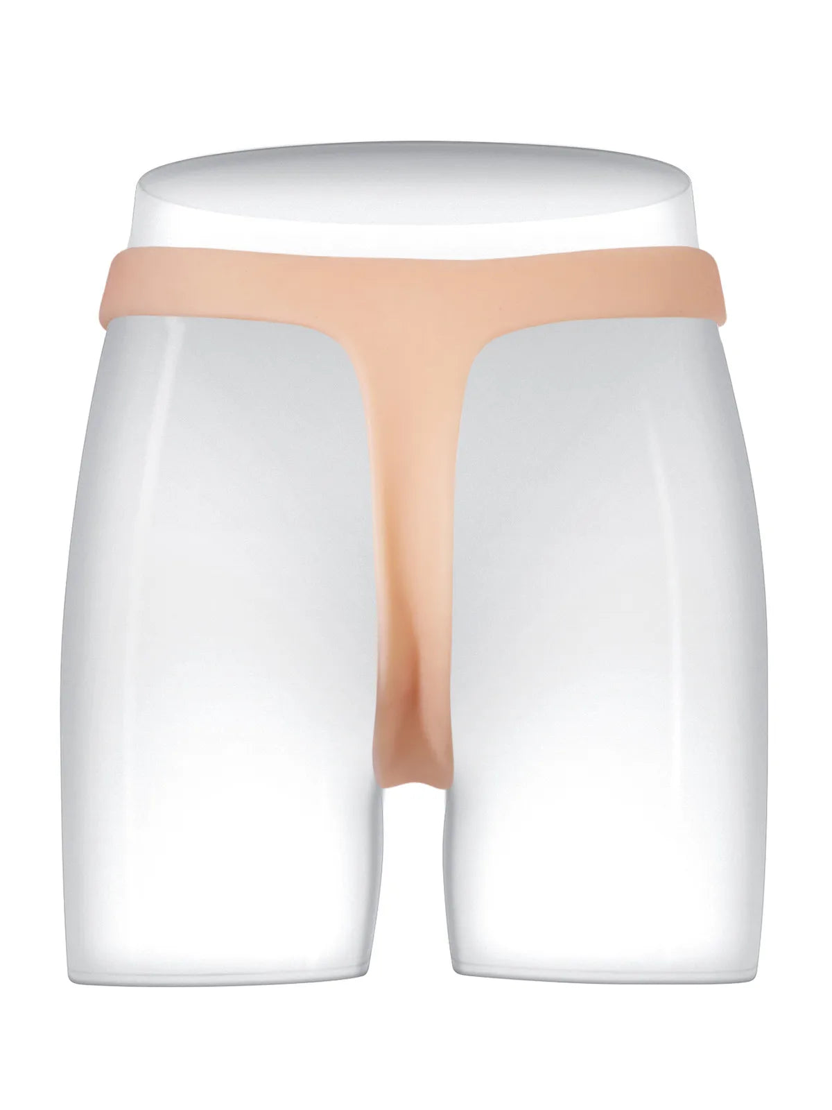 Harnais Ultra-Fin en Silicone avec Godemichet Réaliste Renforcé