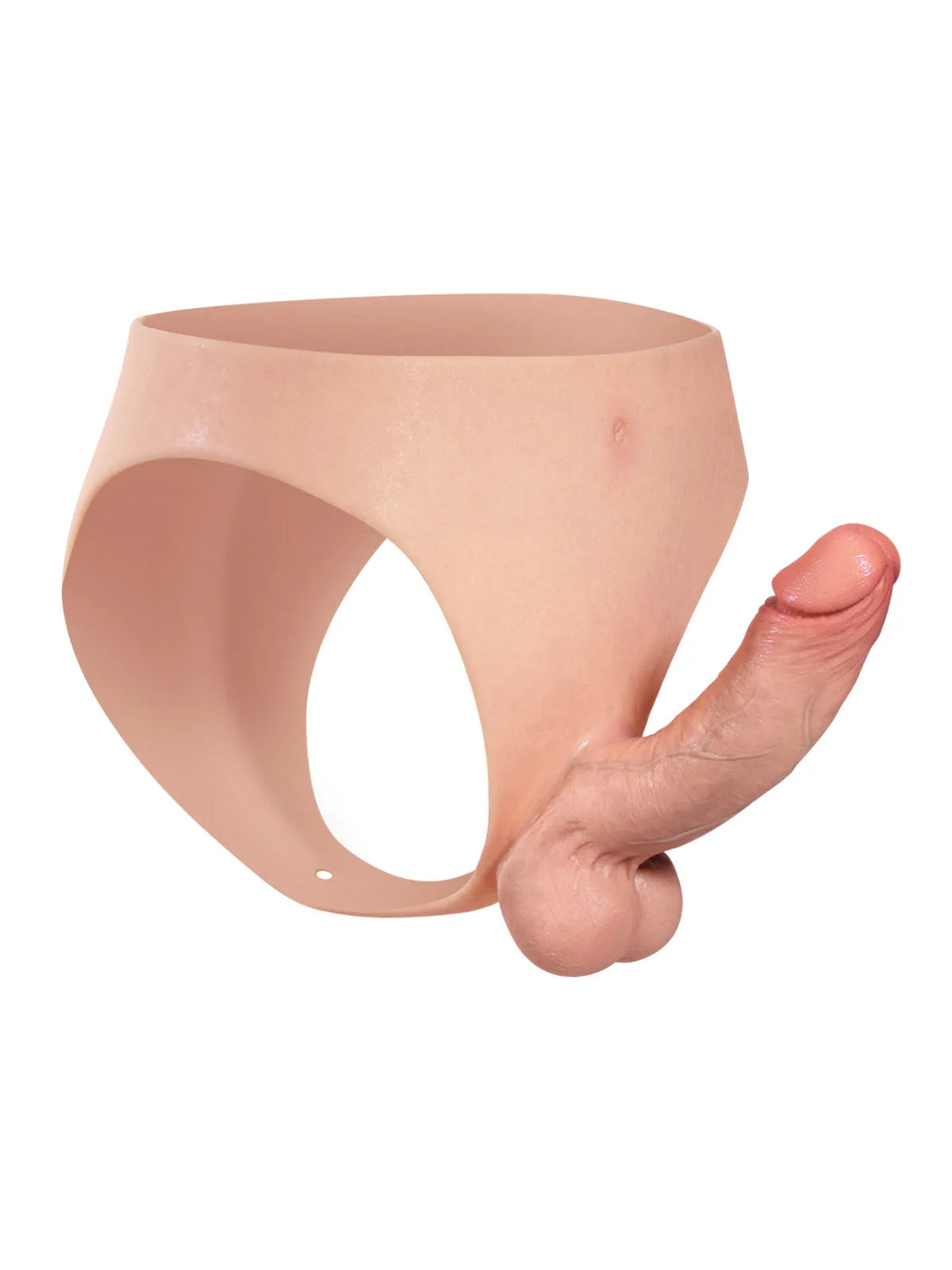 Harnais en Silicone avec Godemichet Solide – 17,5 × 4,5 cm, Plaisir Féminin