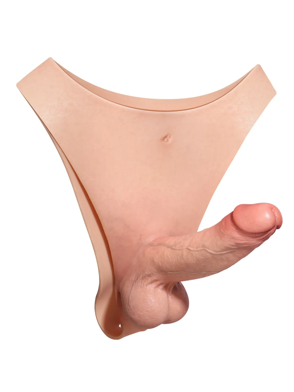 Harnais en Silicone avec Godemichet Solide – 17,5 × 4,5 cm, Plaisir Féminin