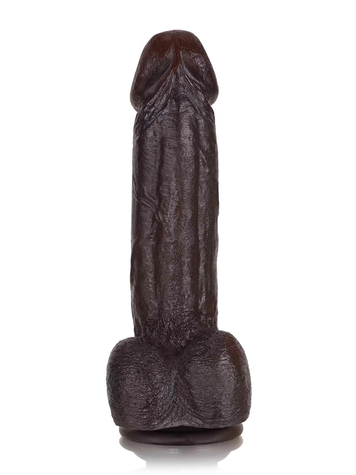 Jake - Gode Réaliste Flexible à Double Densité avec Texture Effet Peau - 21 cm