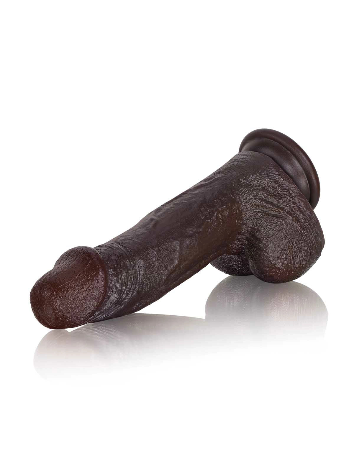 Jake - Gode Réaliste Flexible à Double Densité avec Texture Effet Peau - 21 cm