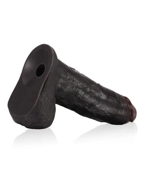 Jérôme - Gode Réaliste Effilé à Peau Coulissante avec Base Vac-U-Lock - 22,8 cm