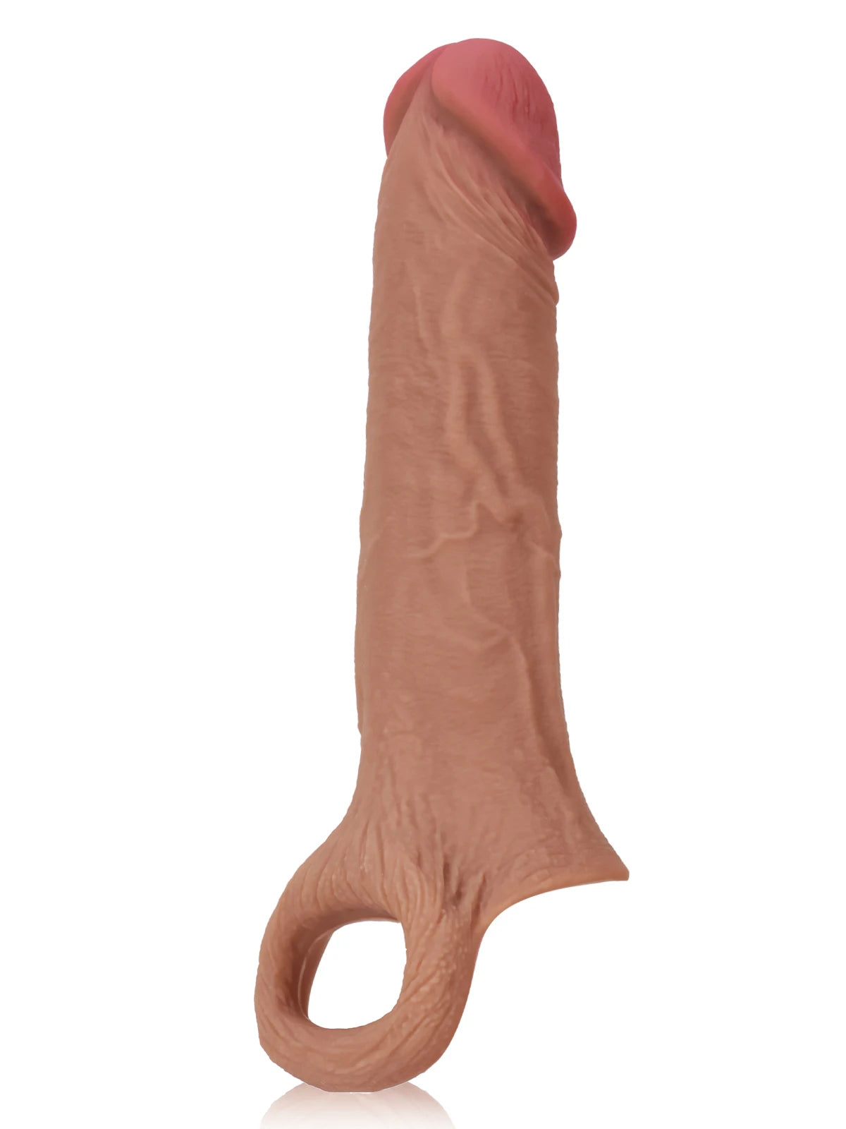 Joyce - Gaine Pénienne Réaliste à Longueur et Circonférence Optimales - 19 cm / 21 cm