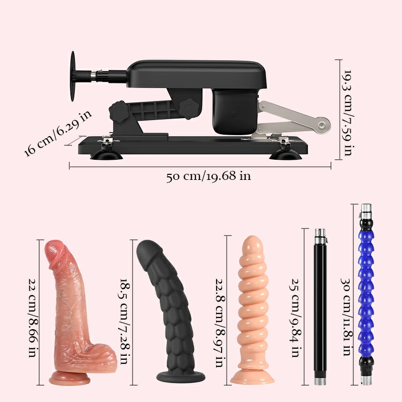 Nova - Machine Sexuelle Silencieuse à Course Profonde