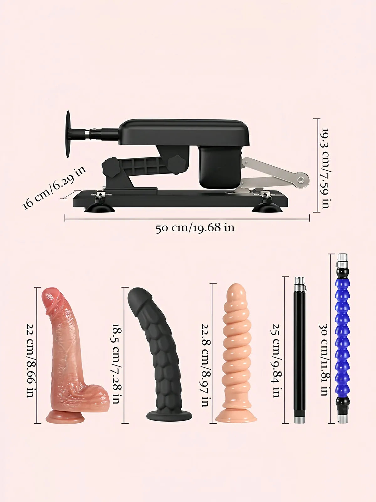 Nova - Machine Sexuelle Silencieuse à Course Profonde