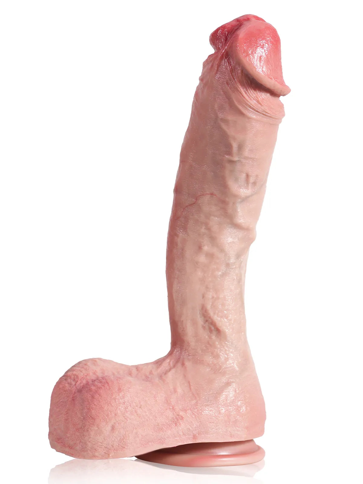 Pascal - Godemichet Réaliste Long et Épais avec Veines Marquées - 31,5 cm