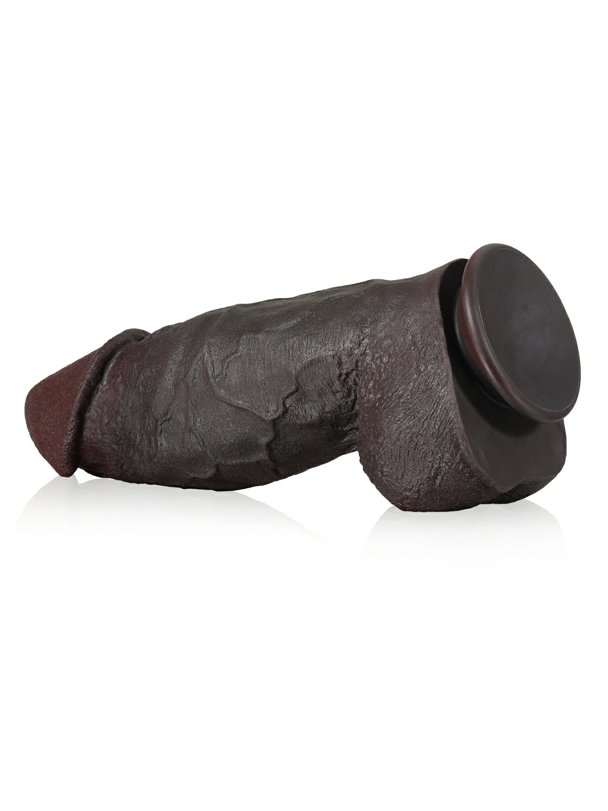 Pierre - Godemichet Réaliste Épais avec Veines Texturées - 28 cm