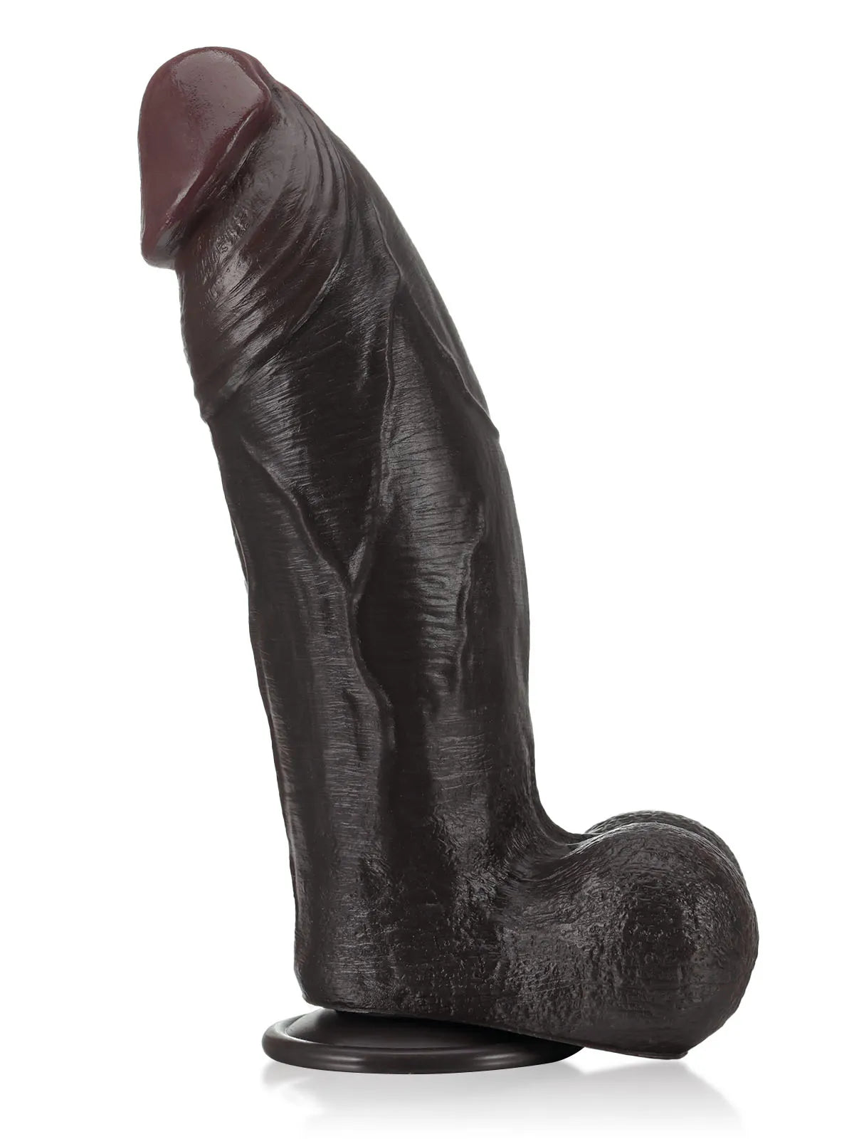 Rocco – Godemichet Réaliste Épais et Courbé – 27,9 cm