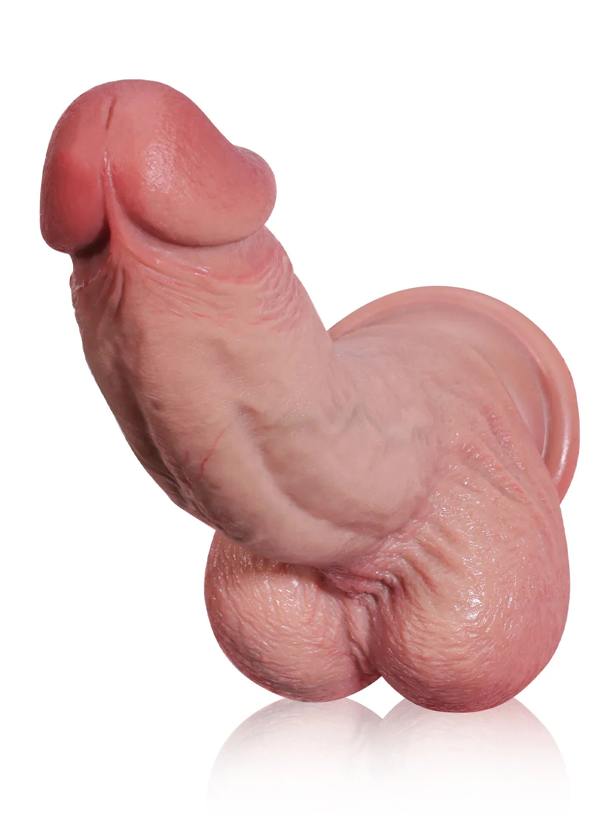 Soldat - Godemichet Flexible À Double Densité, Avec Colonne Sculptée - 21,5 cm