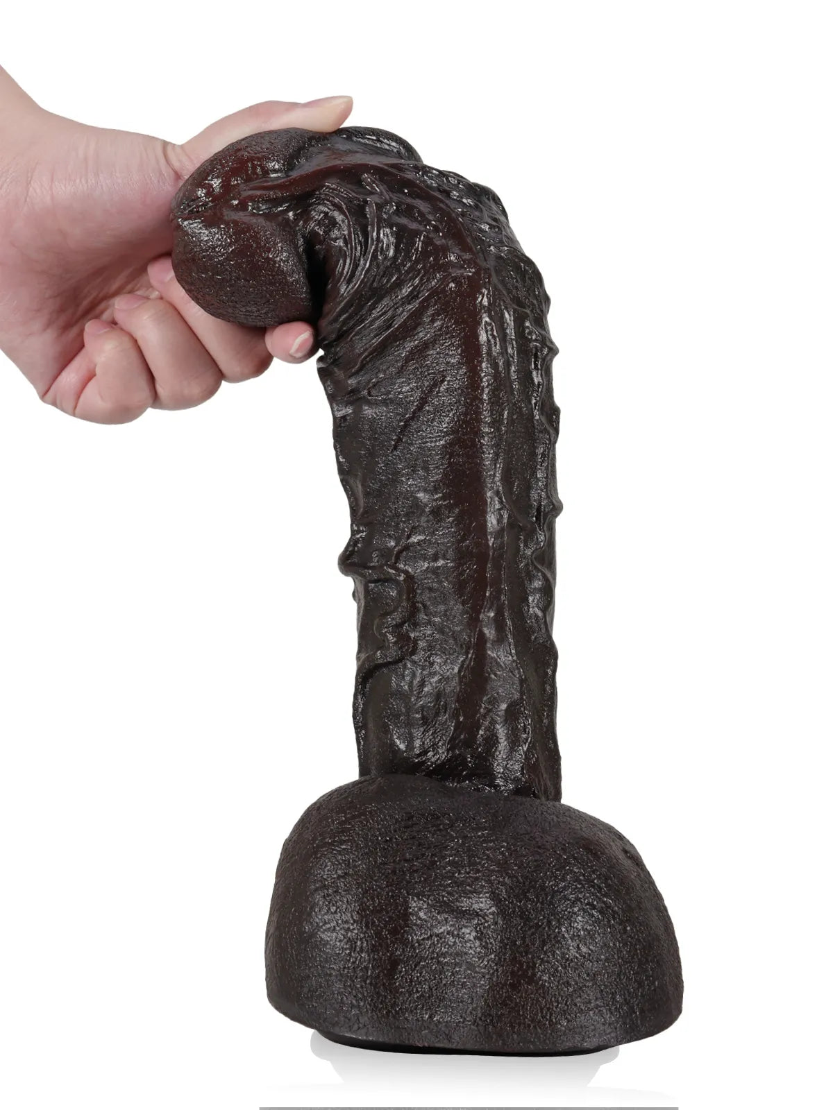 Dominus - Godemichet Réaliste Avec Nervure Centrale Et Tête Gonflée - 31,5 cm