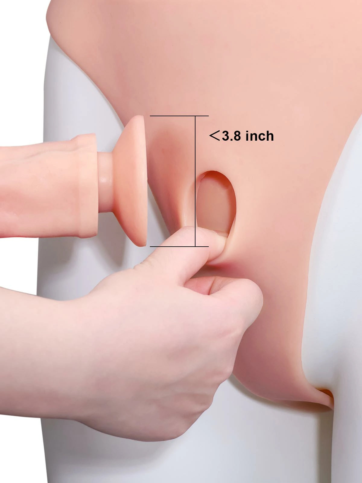 Thalyn - Gode Ceinture avec Godes Interchangeables M et L - 19,8 / 21,6 cm