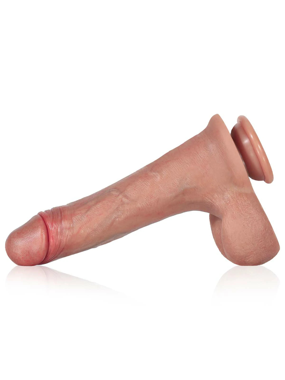 Antoine - Godemichet Réaliste Vibrant À Va-Et-Vient Avec Texture Réaliste - 22cm