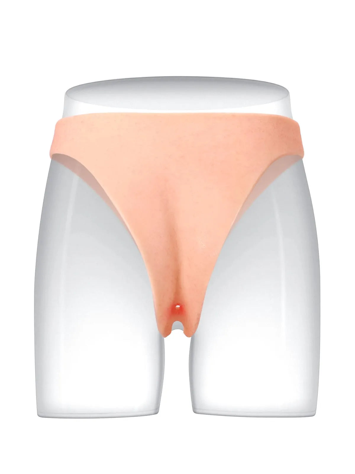 Armand - Harnais Creux en Silicone • Gaine pour Dysfonction Érectile - 20 cm