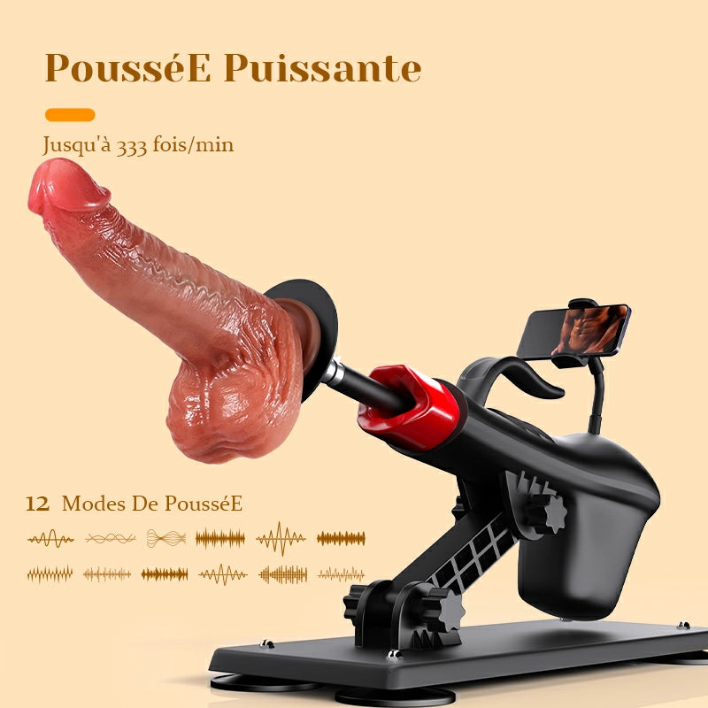 Atlas - Kit Machine Sexuelle Complet avec Montage Réversible