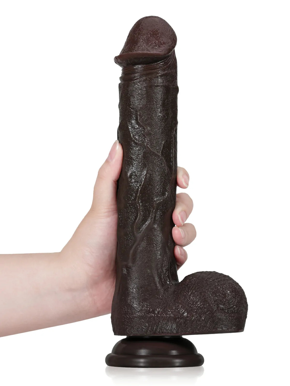 Becker - Gode Vibrant Réaliste avec 7 Modes de Poussée et 3 Vibrations - 28,7 cm