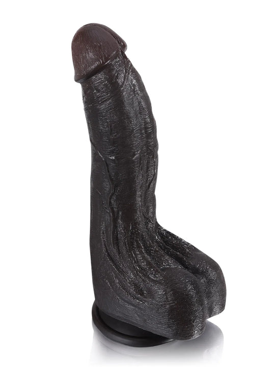 Cameron - Gode Réaliste aux Testicules Plissés et Détails Réalistes - 24 cm