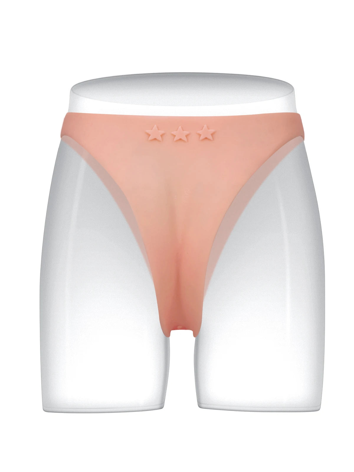 Casey - Gode Ceinture Creux Réaliste en Silicone avec Manchon Extensible - 15,5 cm