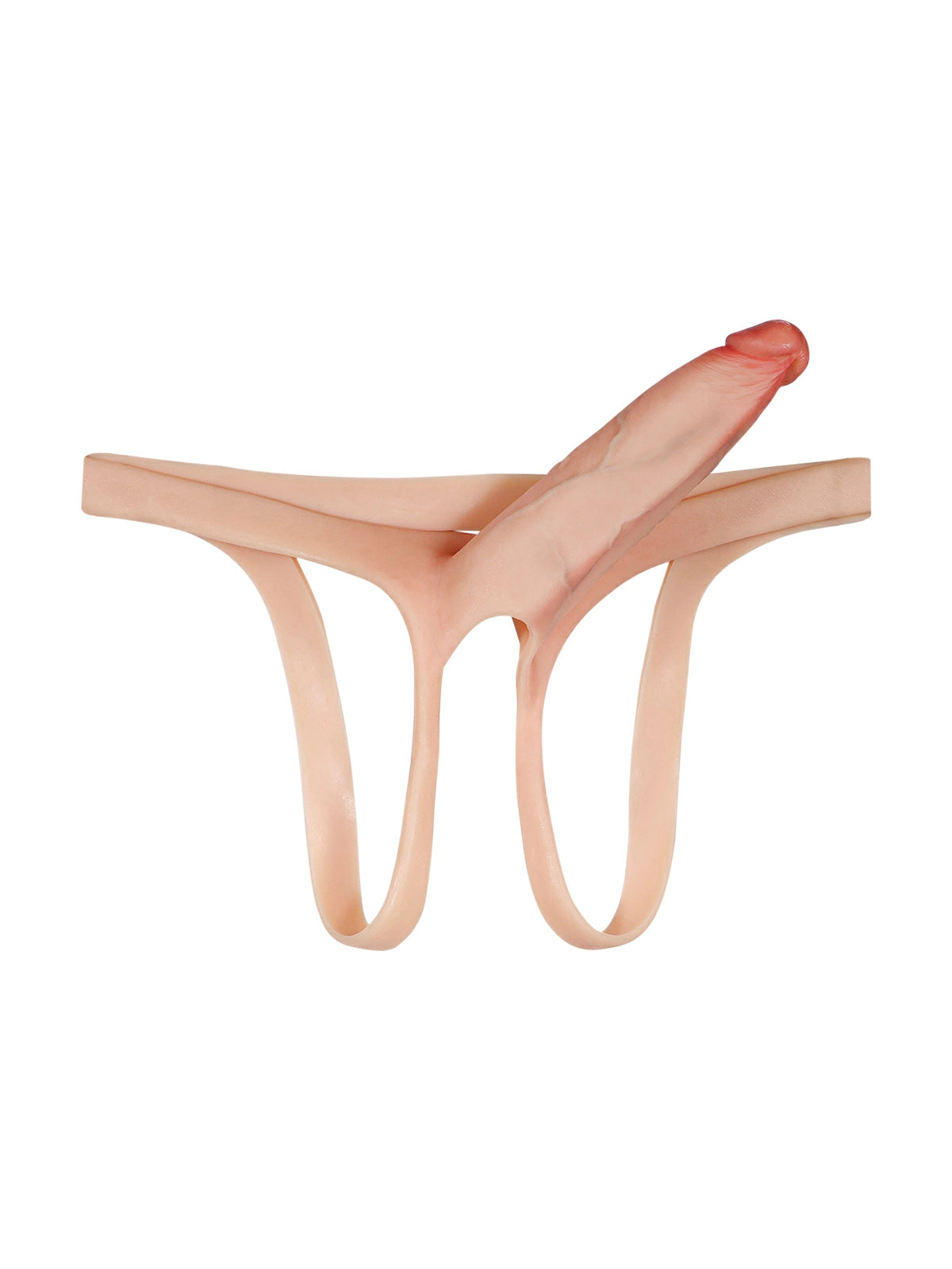 Emberfall - Gode Ceinture Creux Réaliste en Silicone (Strap-On), Effet Extension - 19 cm