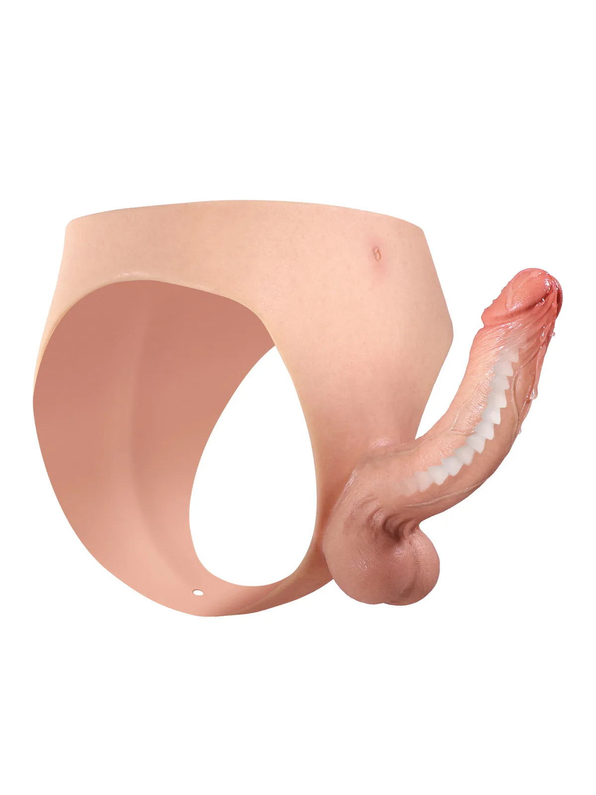Harnais en Silicone avec Godemichet Solide – 17,5 × 4,5 cm, Plaisir Féminin