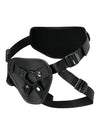 Rex - Harnais en Similicuir Noir Ajustable pour Godemichet à Ventouse - 4.5 cm