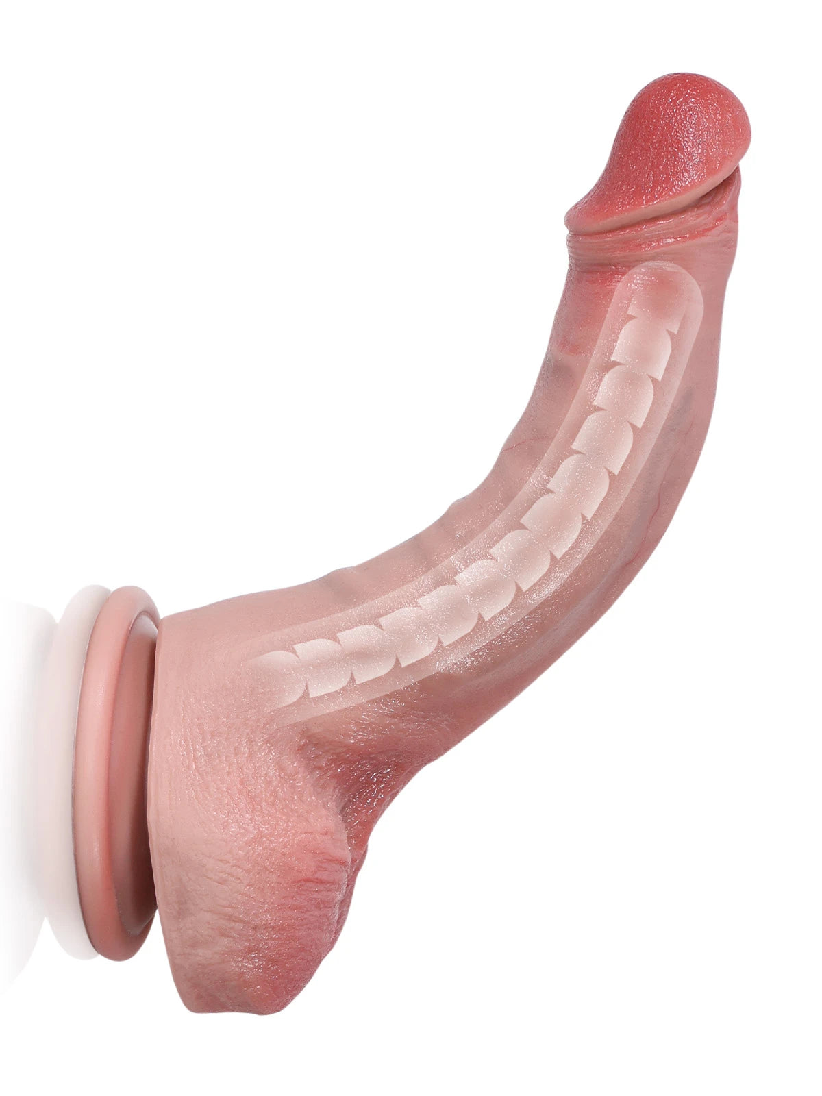 Jodie - Gode Ultra-Réaliste en Silicone Ultra-Souple à Armature Flexible - 21 cm