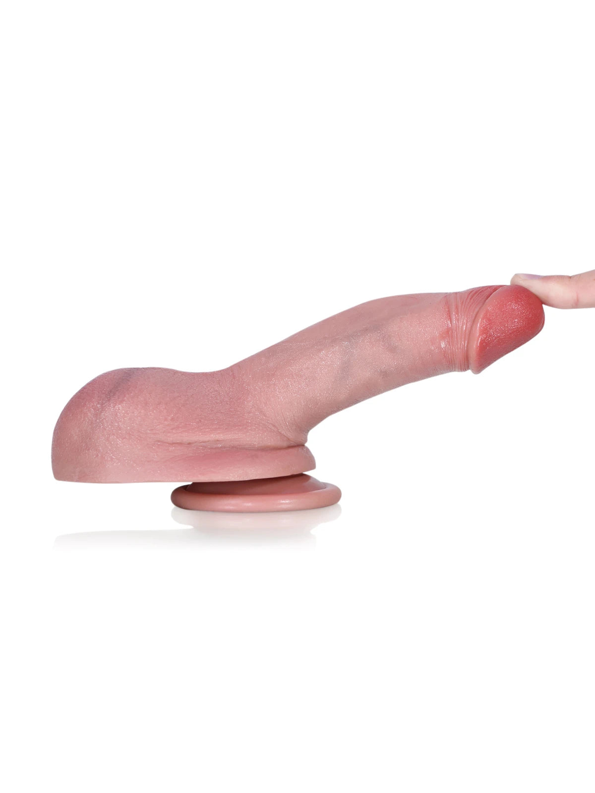 Julian - Gode Réaliste Souple en Silicone Idéal Débutant - 16 cm