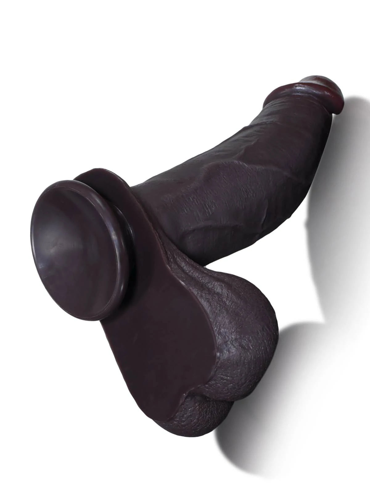 Magnus - Gros Gode Noir SlidingSkin Courbé avec Crête - 26,5 cm