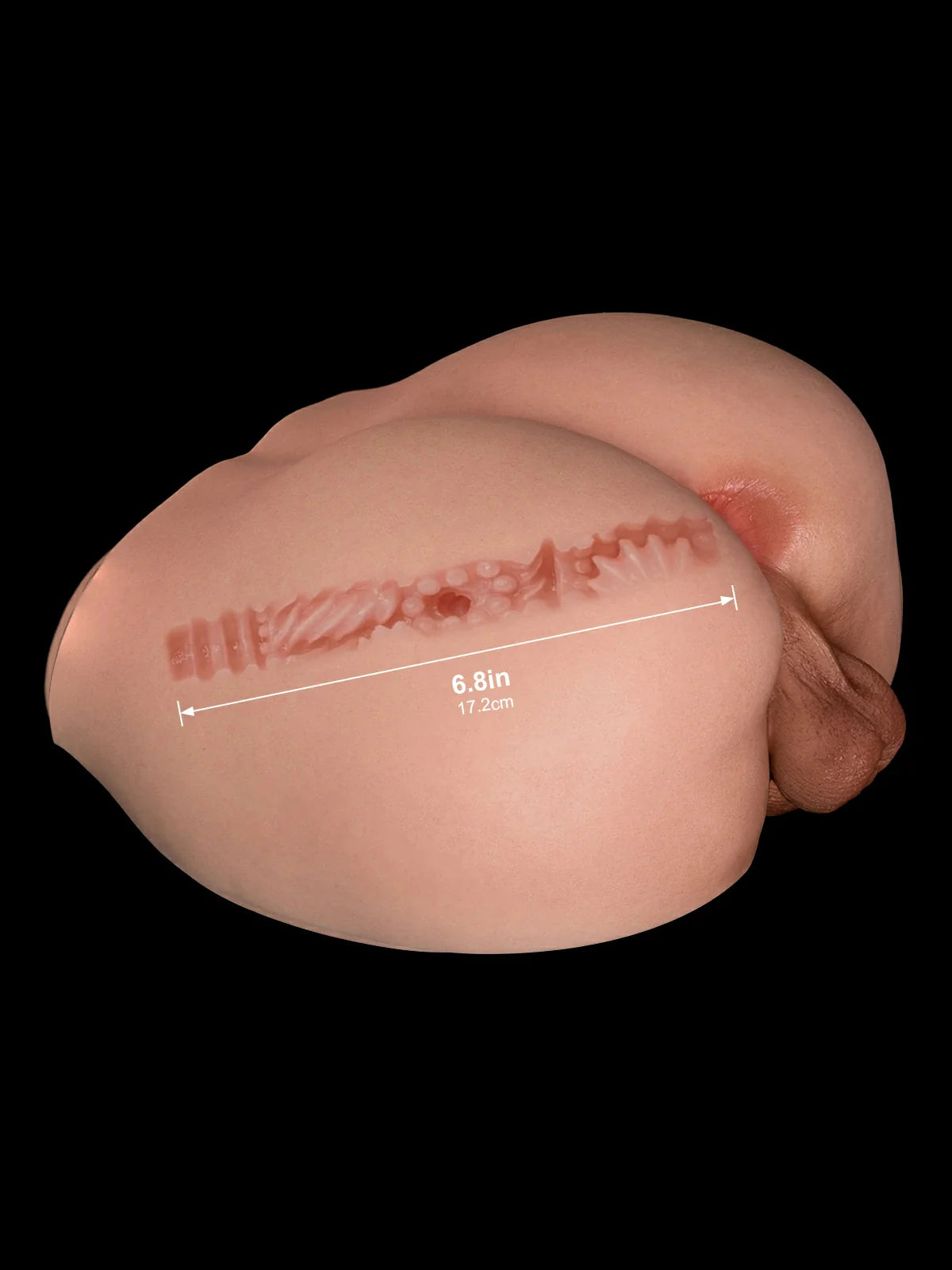 Mist - Masturbateur Masculin Réaliste avec Fessier en Silicone et Scrotum