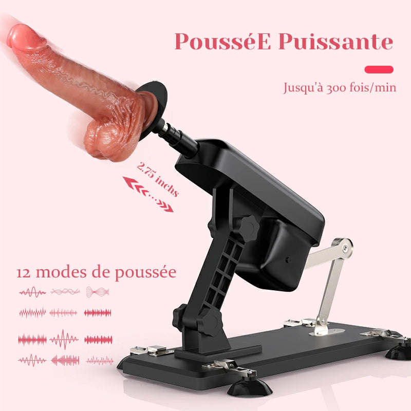 Nova - Machine Sexuelle Silencieuse à Course Profonde