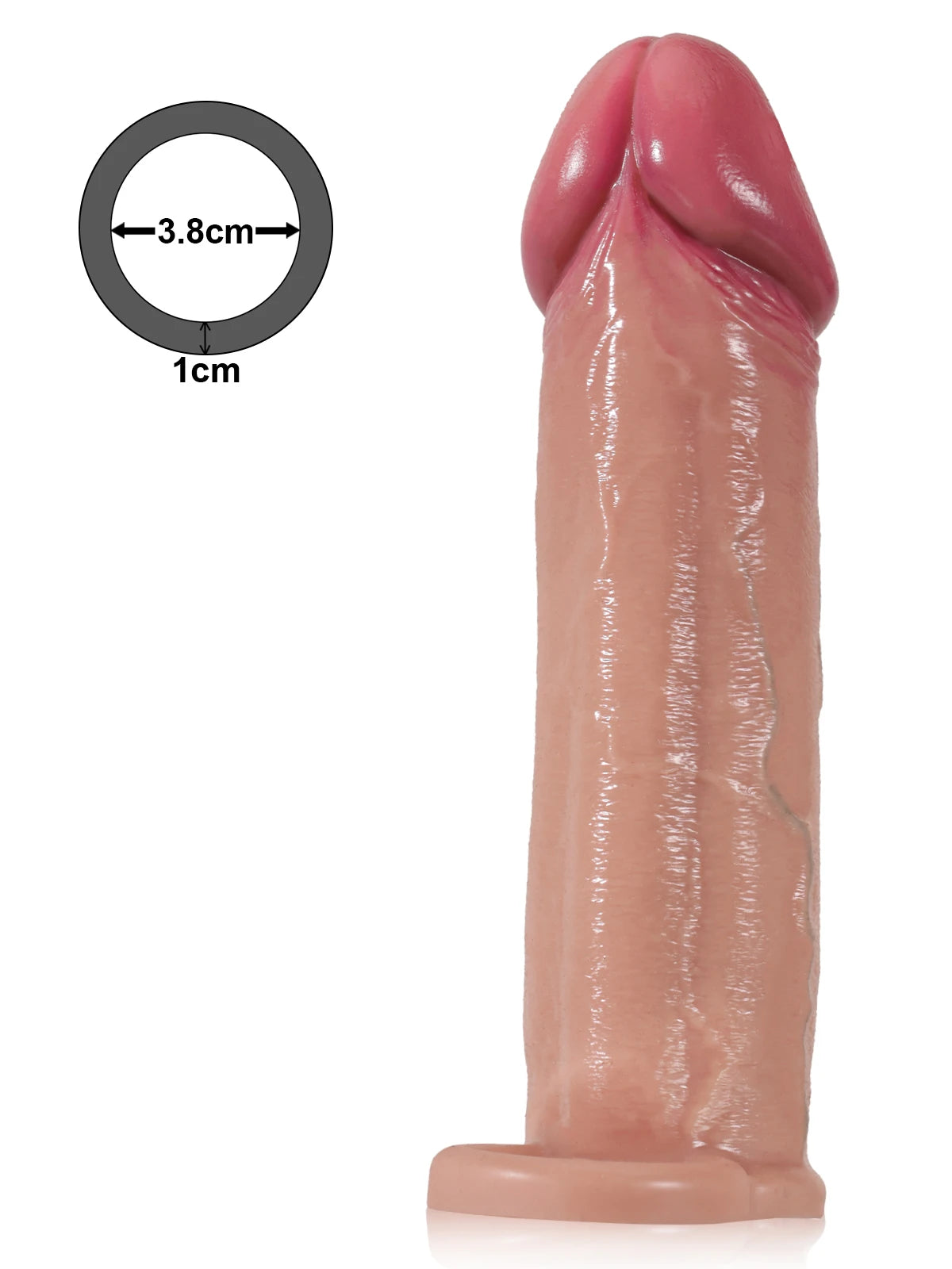 Peter - Gaine Pénienne Ultra-Réaliste à Effet Peau Coulissante (Cock Sleeve) - 23 cm