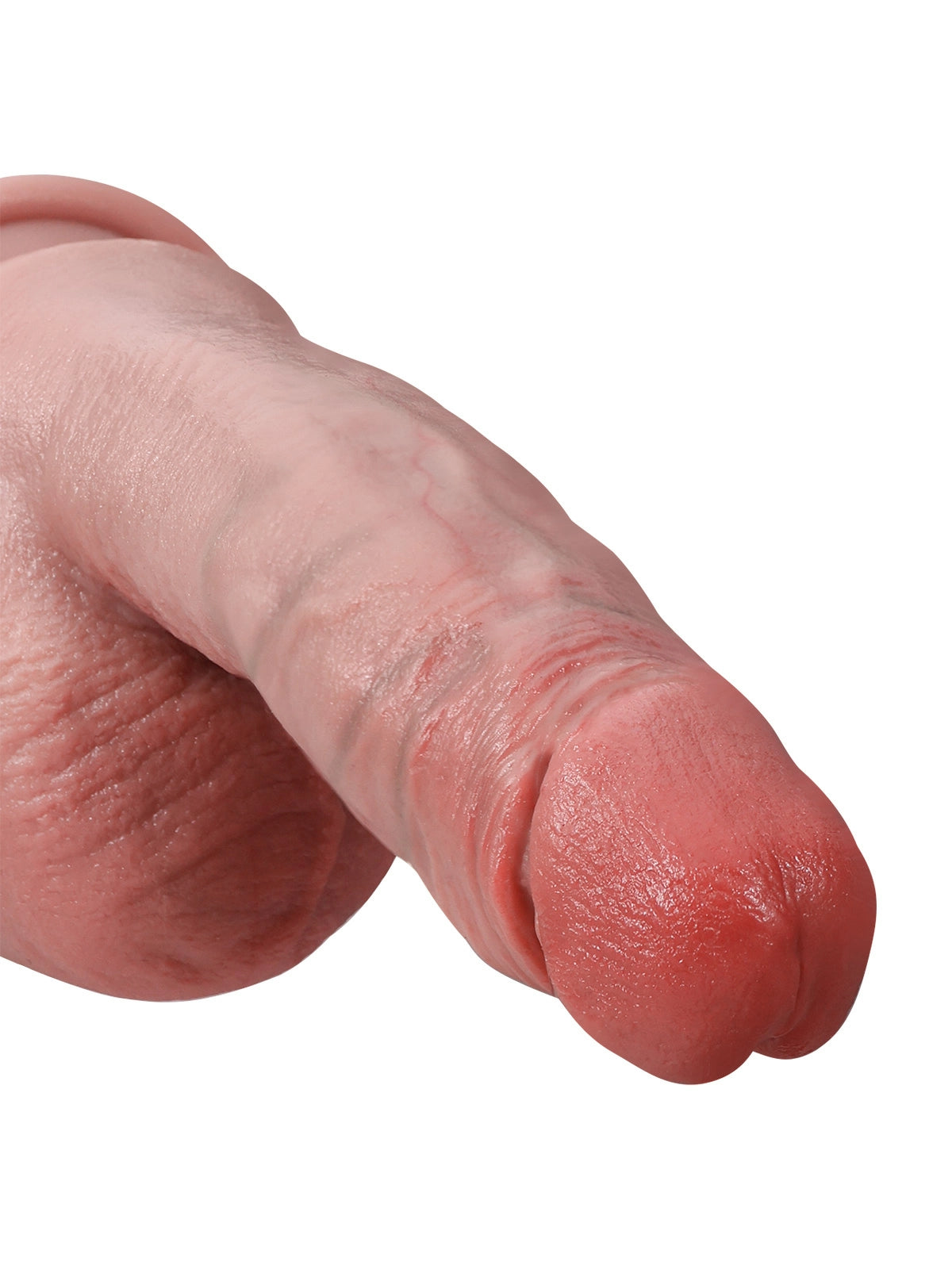 Reece - Gode Réaliste Silicone Courbé, Plaisir G-Spot - 19,3 cm