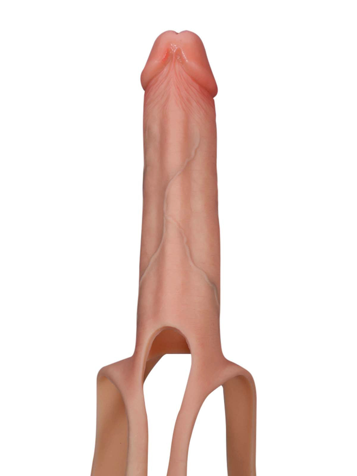Seraphine - Gode Ceinture Creux Réaliste en Silicone (Strap-On), Effet Extension - 21 cm