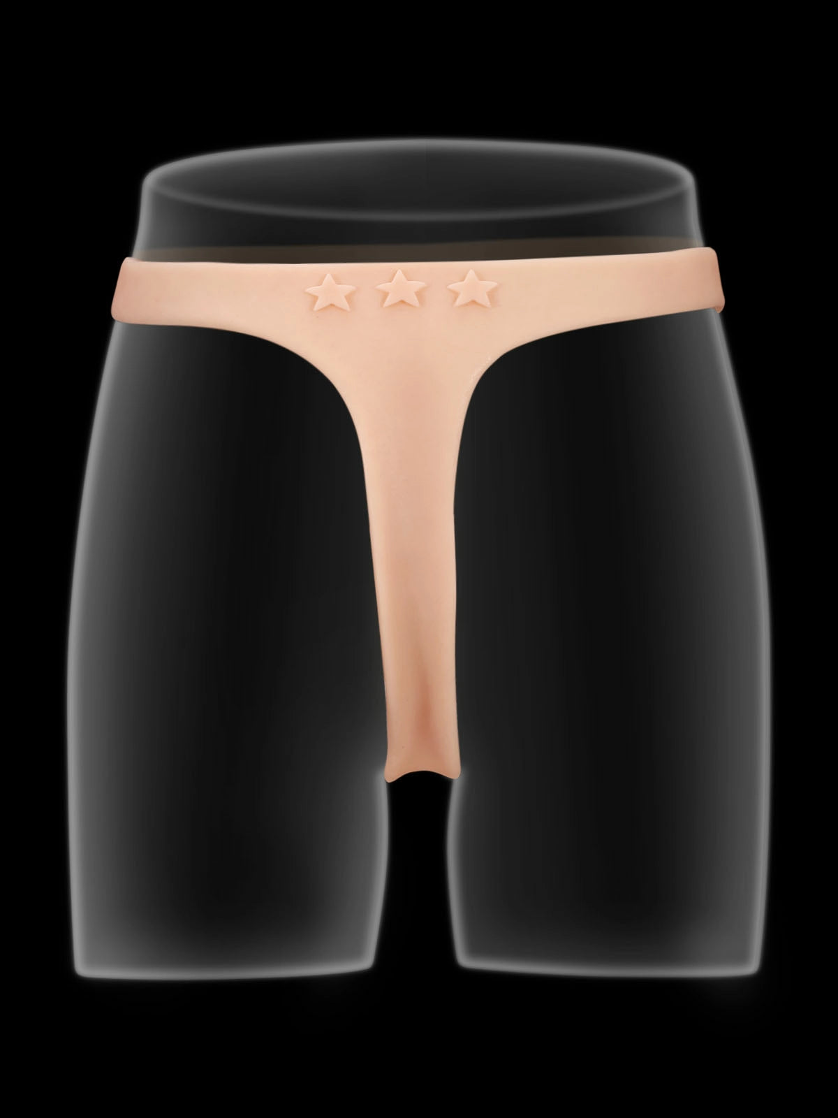 Thalyn - Gode Ceinture avec Deux Godes Réalistes Interchangeables - 19,8 / 21,6 cm