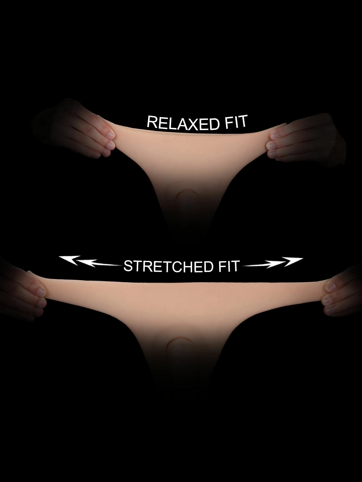 Thalyn - Gode Ceinture avec Deux Godes Réalistes Interchangeables - 19,8 / 21,6 cm