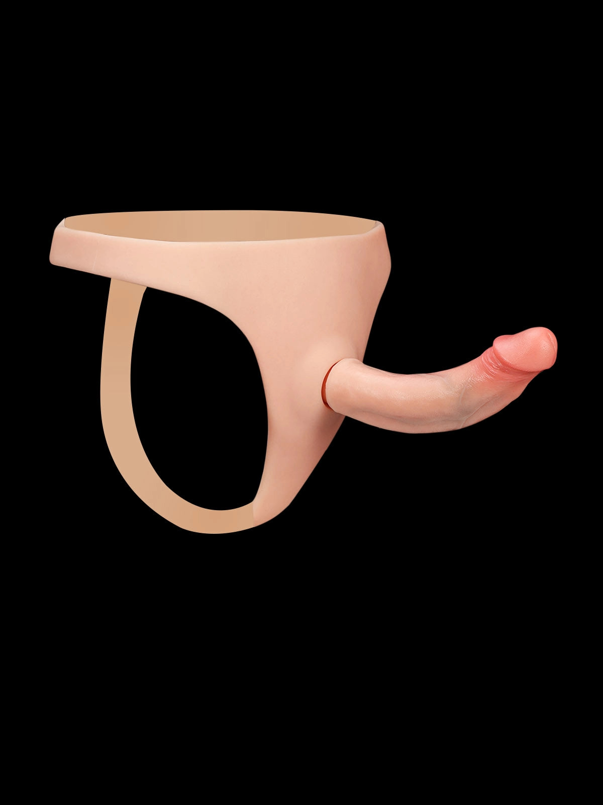 Thalyn - Gode Ceinture avec Deux Godes Réalistes Interchangeables - 19,8 / 21,6 cm