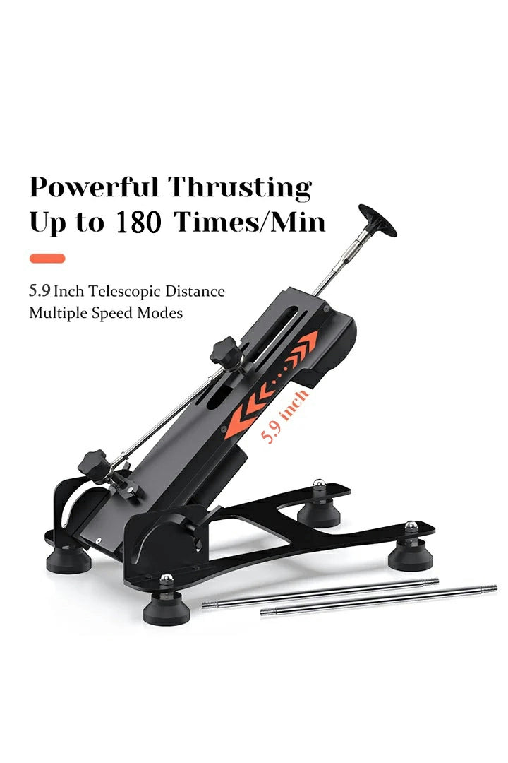 Vortex - Machine Sexuelle à Course Variable 3-15 cm avec Télécommande
