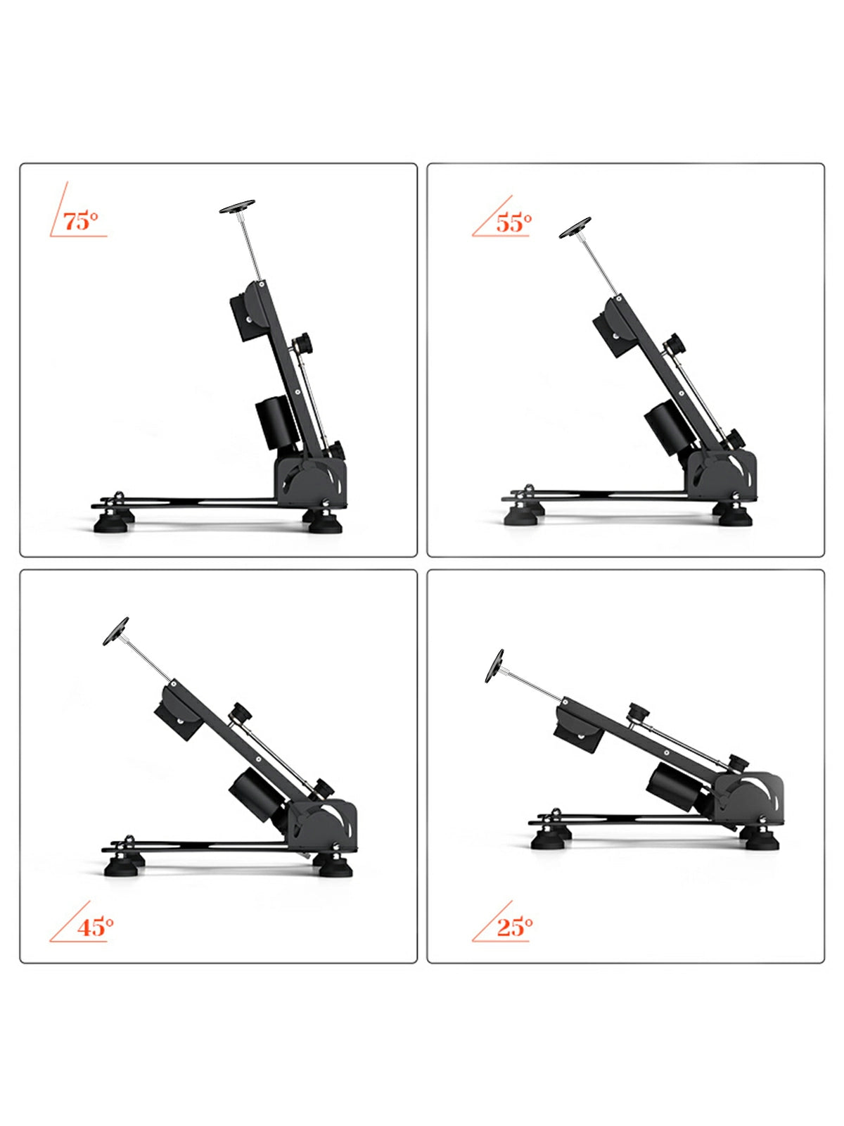 Vortex - Machine Sexuelle à Course Variable 3-15 cm avec Télécommande